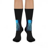 Jellyfish Artwork Sea Crew Socks | Artistshot