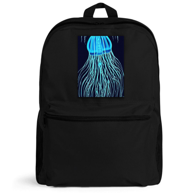 Jellyfish Artwork Sea Backpack | Artistshot