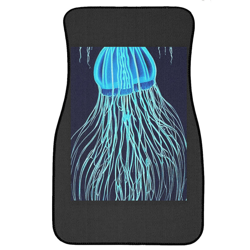 Jellyfish Artwork Sea Front Car Mat | Artistshot