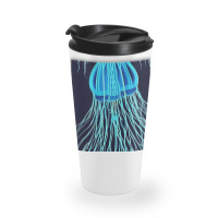 Jellyfish Artwork Sea Travel Mug | Artistshot