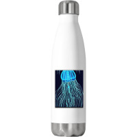 Jellyfish Artwork Sea Stainless Steel Water Bottle | Artistshot