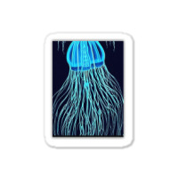 Jellyfish Artwork Sea Sticker | Artistshot