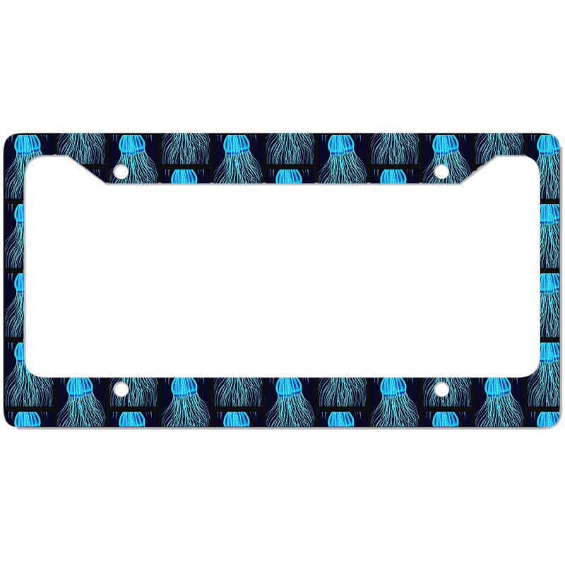 Jellyfish Artwork Sea License Plate Frame | Artistshot