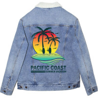 Pacific Coast Unisex Sherpa-lined Denim Jacket | Artistshot