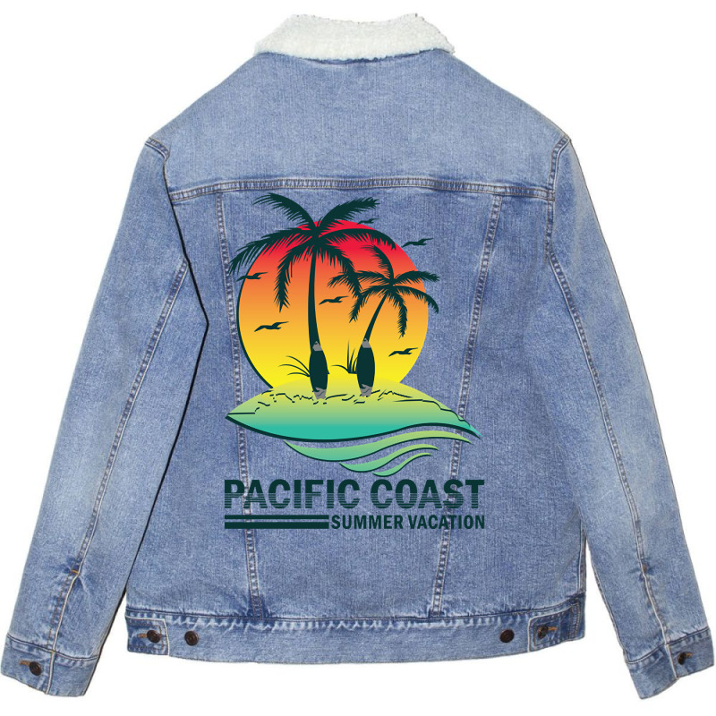 Pacific Coast Unisex Sherpa-lined Denim Jacket | Artistshot