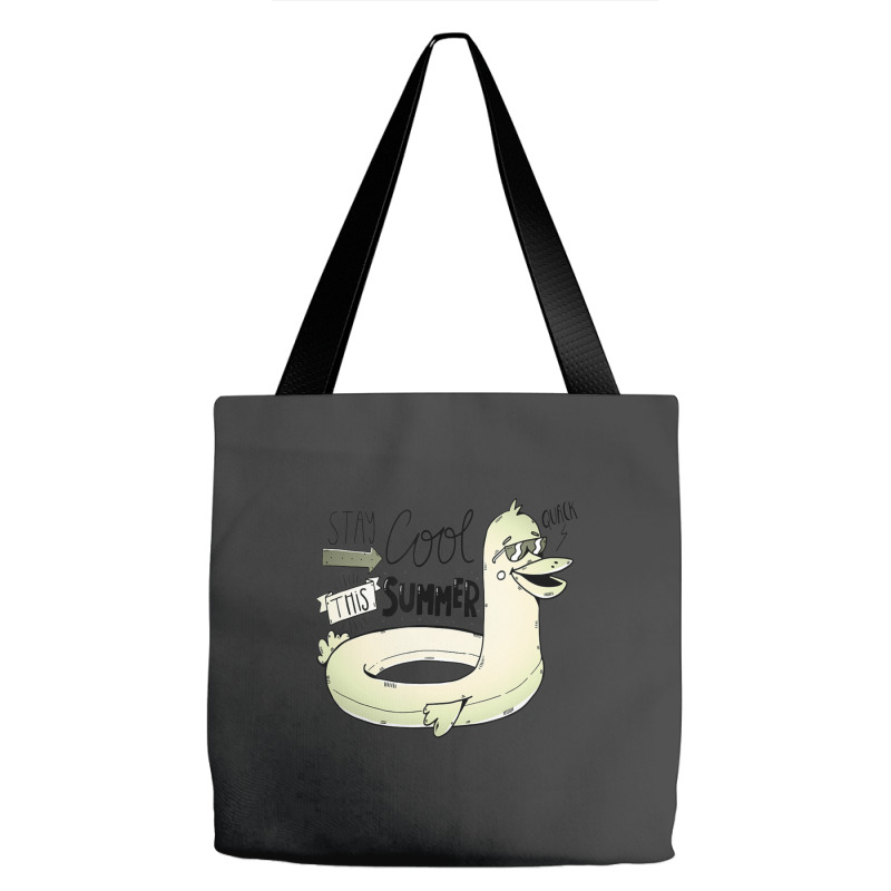 Good Life Saver Quack Yellow Duck Sunglasses Tote Bags | Artistshot