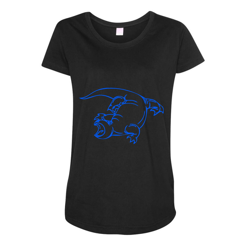 Dinosaur 215 Maternity Scoop Neck T-shirt by macklinsampson | Artistshot