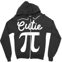 Pi Day Gift Art Women Kids Men Toddler Math Teacher Cutie Pi Zipper Hoodie | Artistshot