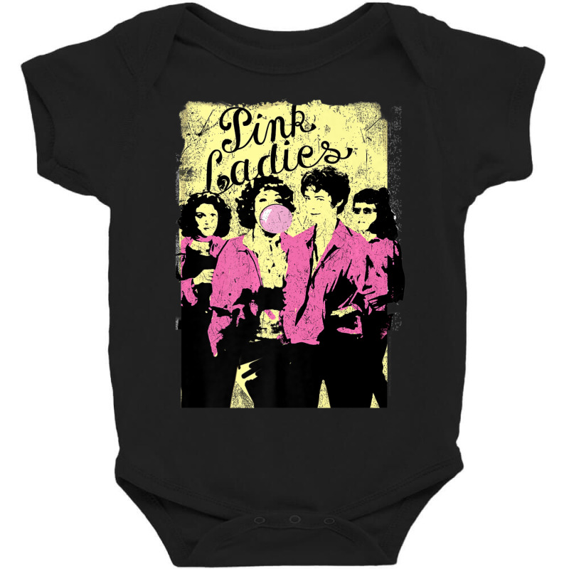 Grease Pink Ladies Baby Bodysuit by yumgaugeteuda | Artistshot