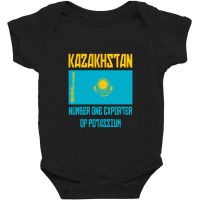 Kazakhstan   Number One Exporter Of Potassium Borat Baby Bodysuit | Artistshot