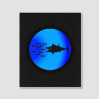 Tuna Species Portrait Canvas Print | Artistshot