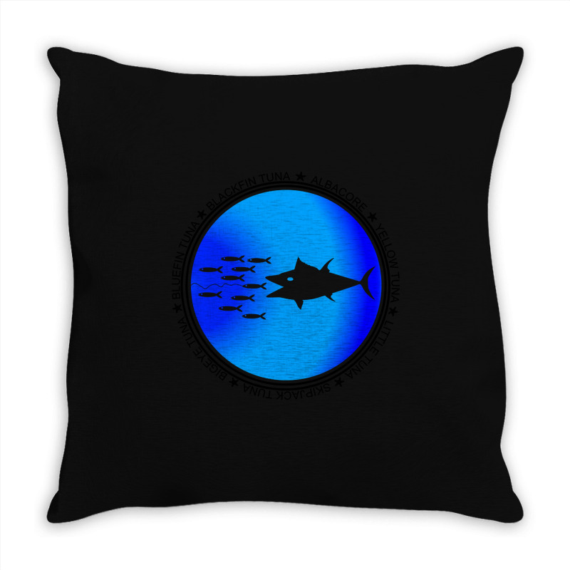 Tuna Species Throw Pillow | Artistshot