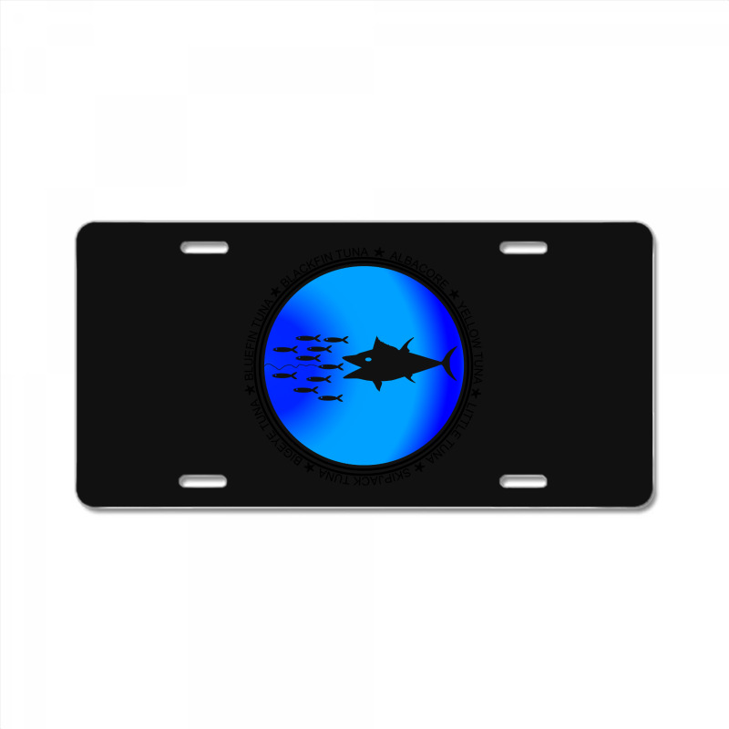 Tuna Species License Plate | Artistshot