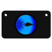 Tuna Species Motorcycle License Plate | Artistshot