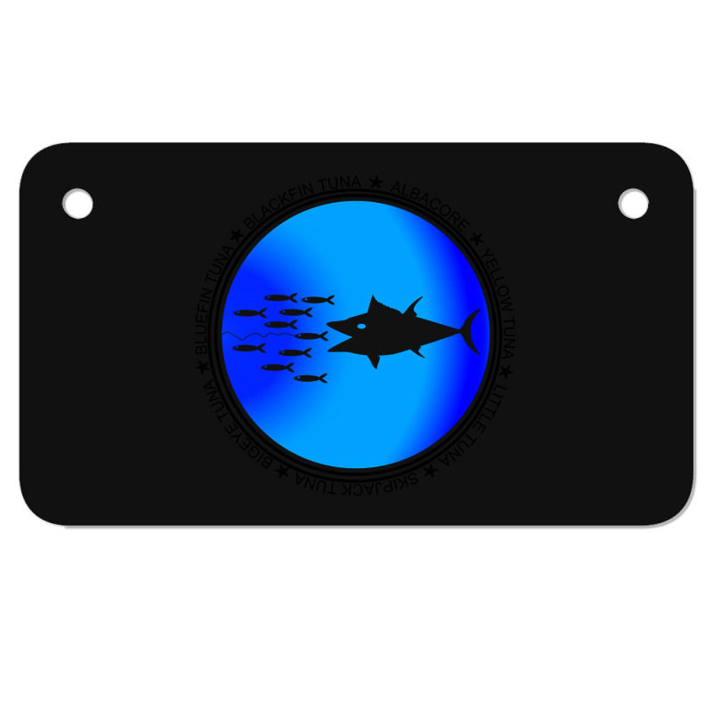 Tuna Species Motorcycle License Plate | Artistshot