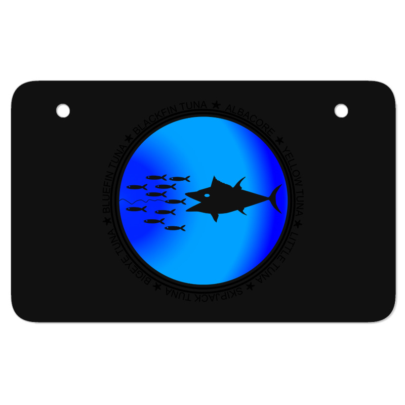 Tuna Species Atv License Plate | Artistshot