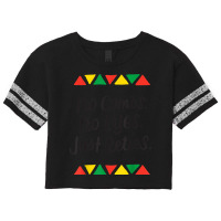 Morena Afro Latina Proud Black Spanish American Culture Scorecard Crop Tee | Artistshot