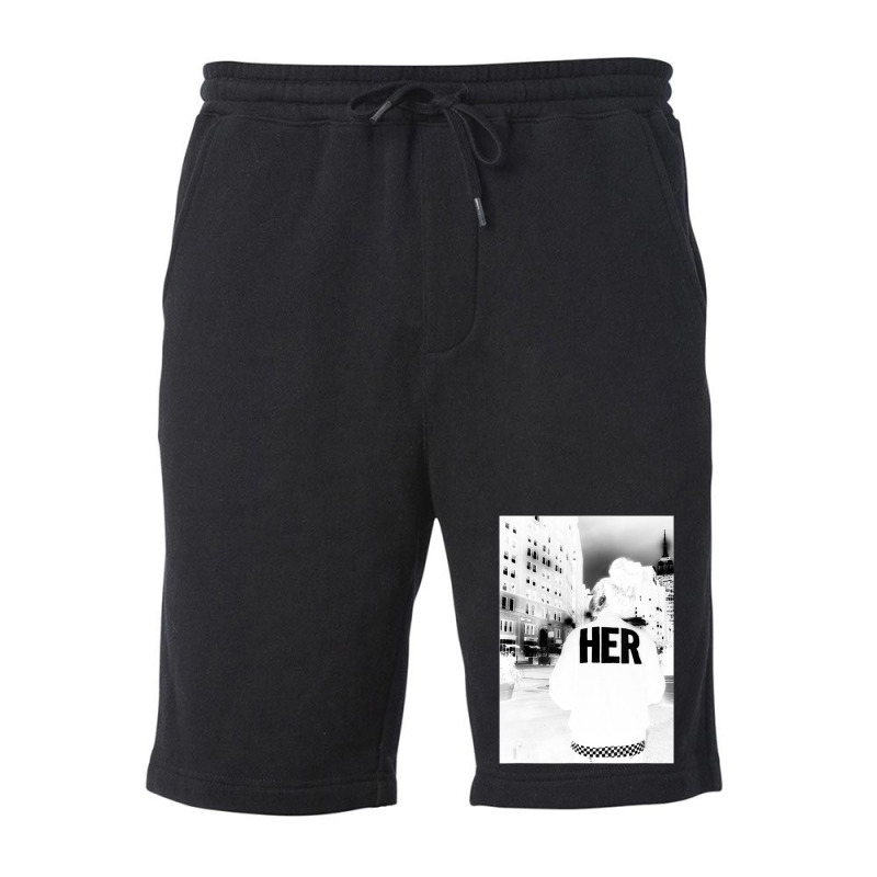 H.e.r. Official Polaroid Fleece Short | Artistshot