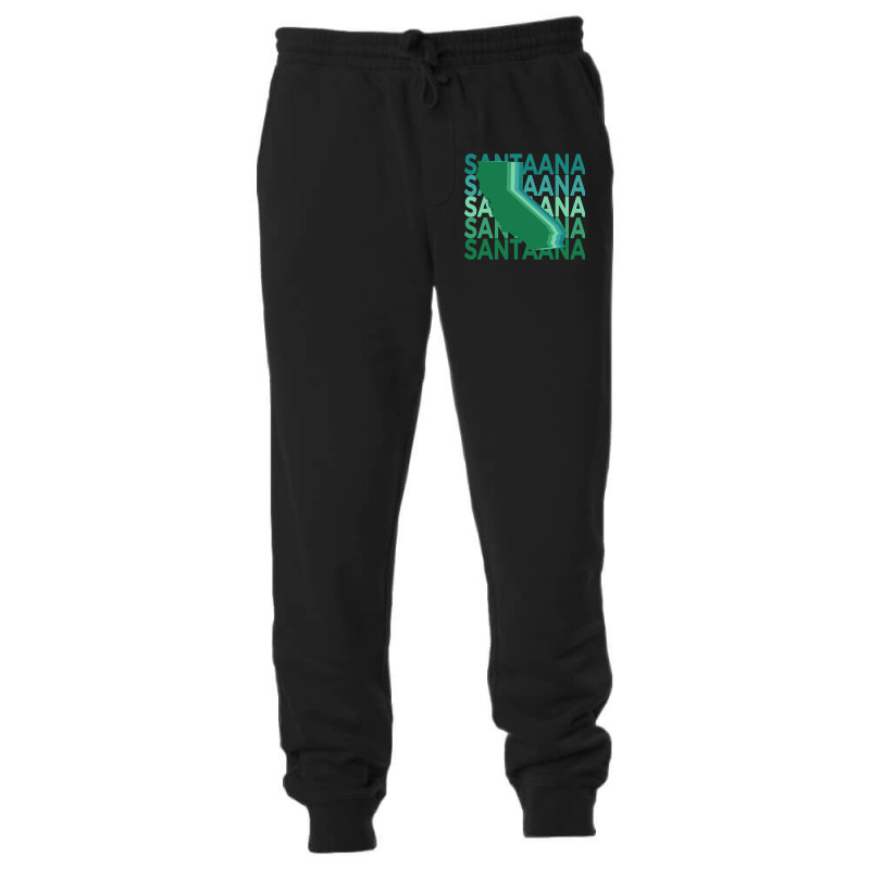 Santa Ana California Green Repeat Unisex Jogger | Artistshot