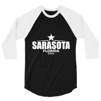 Sarasota Florida 3/4 Sleeve Shirt | Artistshot