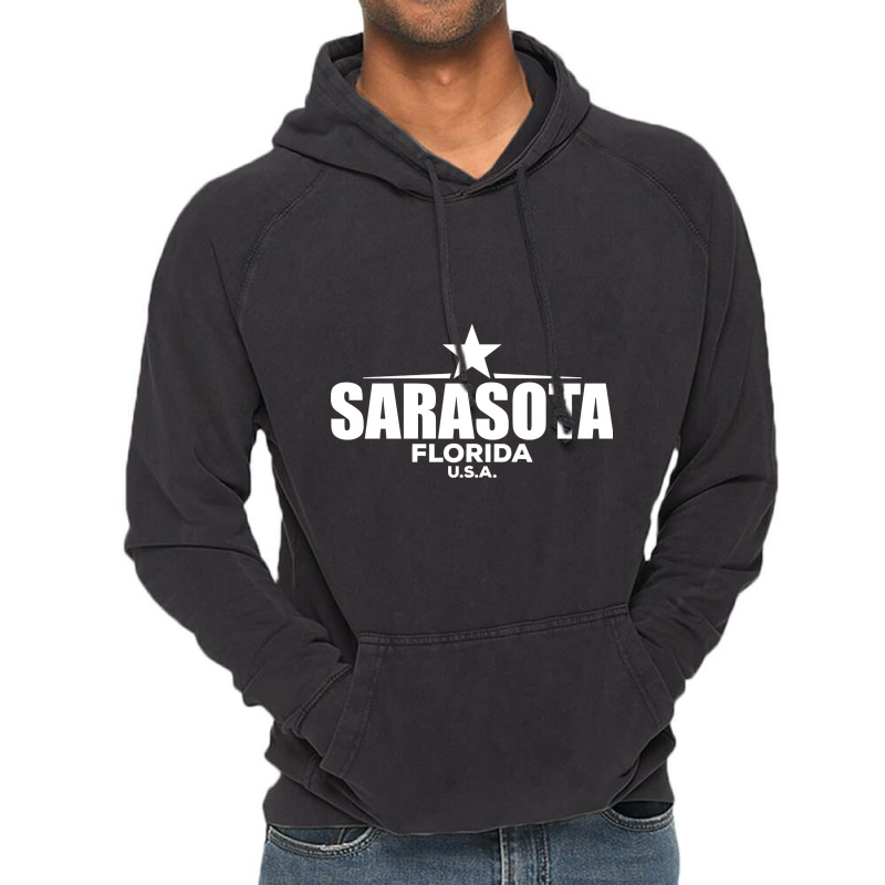 Sarasota Florida Vintage Hoodie by mckeebeckett3l9yxd | Artistshot