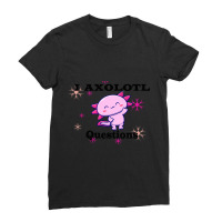 Axolotl Questions-ize1q Ladies Fitted T-shirt | Artistshot