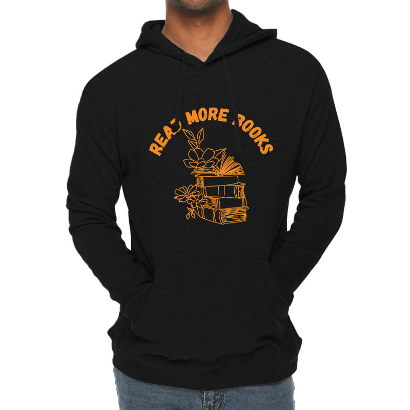 Read More Books-y4e8g Lightweight Hoodie by Rios Arevalo | Artistshot