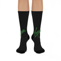 Vegan-u2rmh Crew Socks | Artistshot