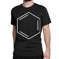 Benzene Hydrocarbon Ring White Classic T-shirt | Artistshot