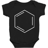 Benzene Hydrocarbon Ring White Baby Bodysuit | Artistshot