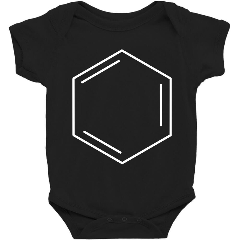 Benzene Hydrocarbon Ring White Baby Bodysuit by Crews Micki | Artistshot