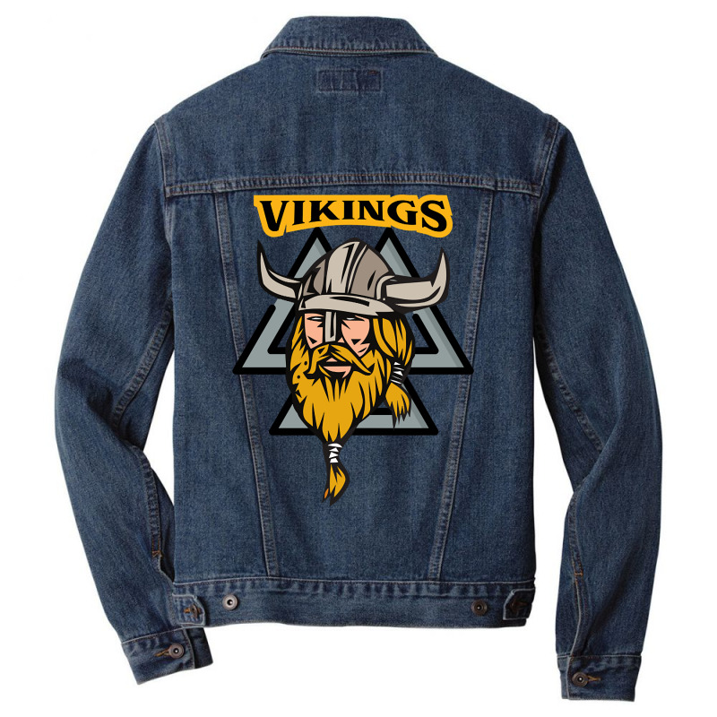 Viking Warrior-gsl7z Men Denim Jacket | Artistshot