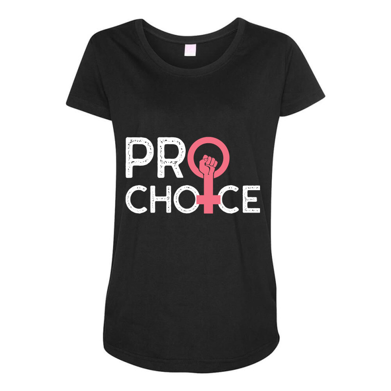 Pro Choice (2) Maternity Scoop Neck T-shirt by declangreenwood | Artistshot