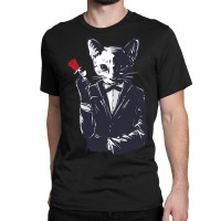 Mafia Cat Character Classic T-shirt | Artistshot