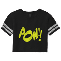 Bat Fight - Pow! Scorecard Crop Tee | Artistshot