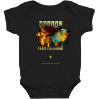 Reincarnation - Reborn From The Ashes Baby Bodysuit | Artistshot