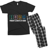 Sarcasm Periodic Table Chemist Chemistry Men's T-shirt Pajama Set | Artistshot