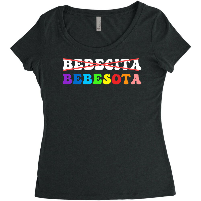 Bebesota Latina Vintage Women's Triblend Scoop T-shirt by AlejandroArtist | Artistshot