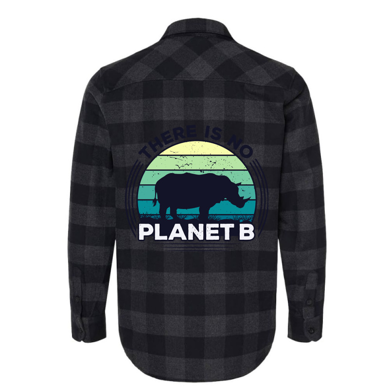 There Is No Planet B Earth Day-zrk6j Flannel Shirt | Artistshot