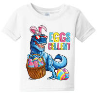 Easter Dinosaur Bunny T Rex Boys Girls Kids Eggs Cellent Baby Tee | Artistshot