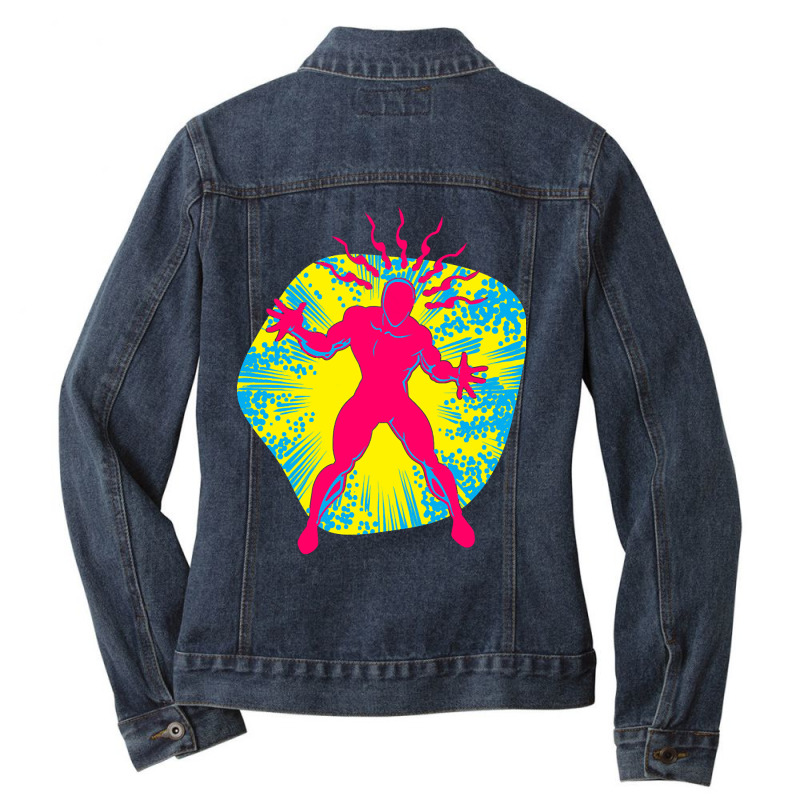 My Pop Art Sense Is Tingling Ladies Denim Jacket by Milne Charlton | Artistshot