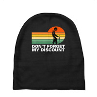 Don't Forget My Discount Old People Gag Baby Beanies | Artistshot