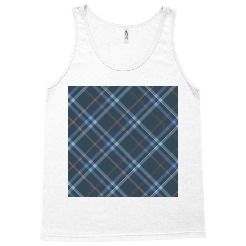 Blue Traditional Design Tank Top by ElaineABernard | Artistshot