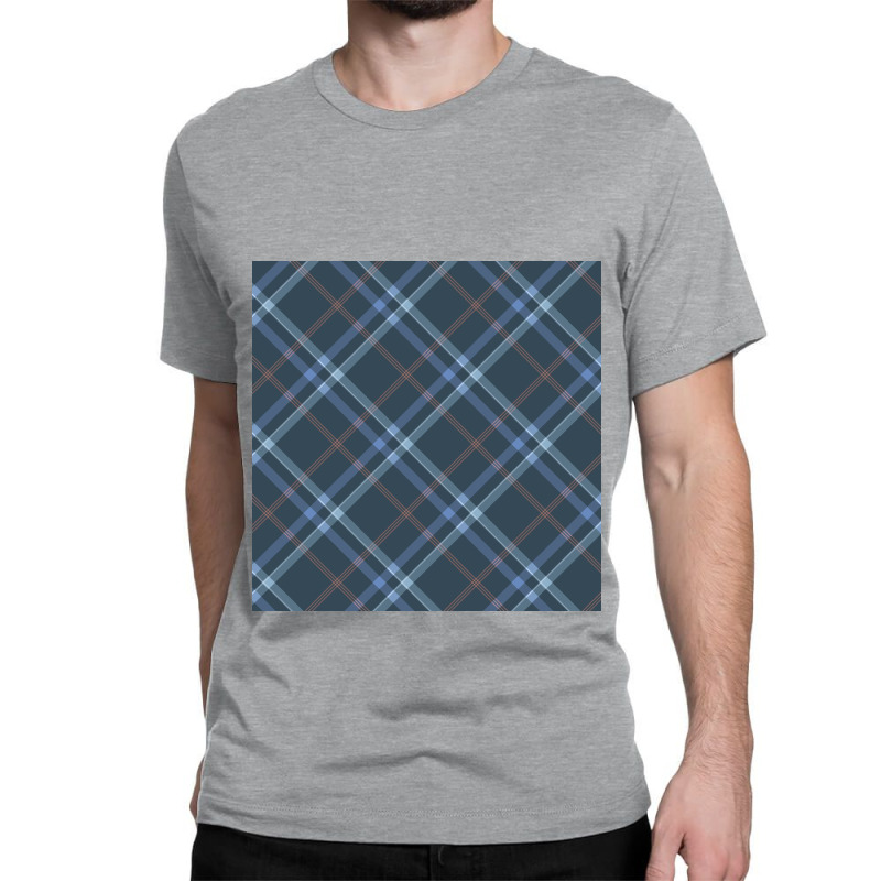 Blue Traditional Design Classic T-shirt by ElaineABernard | Artistshot