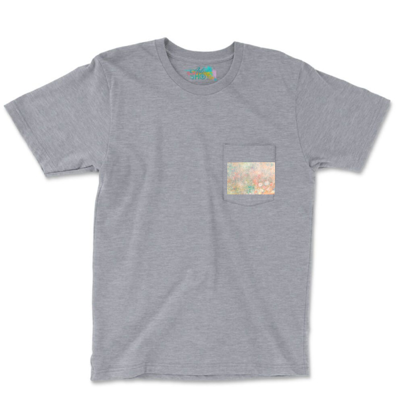 Colorful Floral Pocket T-Shirt by ElaineABernard | Artistshot