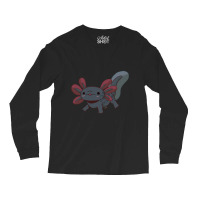 Black Axolotl Baby Long Sleeve Shirts | Artistshot