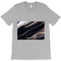 Black Liquid T-shirt | Artistshot