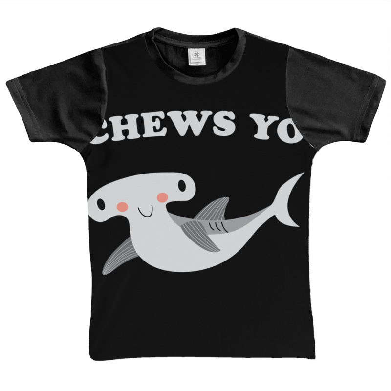 I Chews You Valentines Day Shark Graphic Youth T-shirt | Artistshot