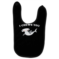 I Chews You Valentines Day Shark Baby Bibs | Artistshot