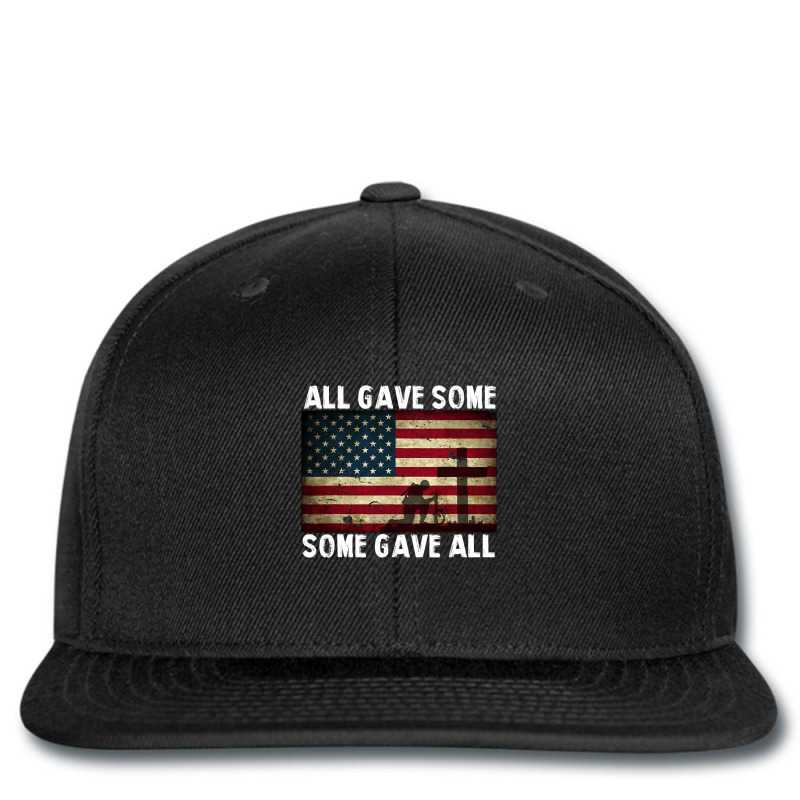 All Gave Some, Some Gave All  Veterans Tshirt Printed Hat | Artistshot